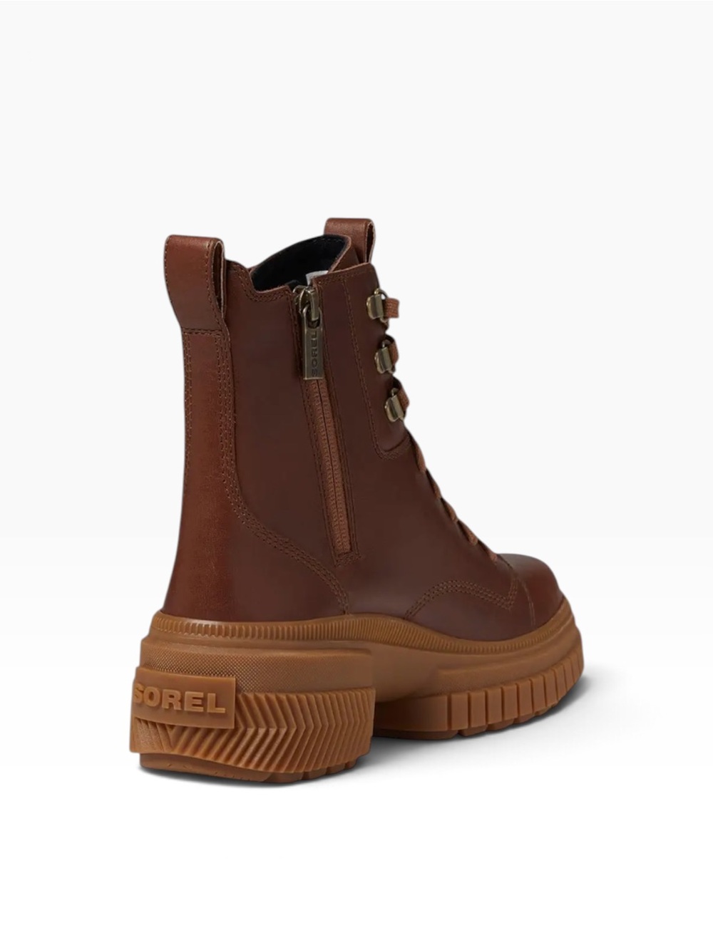 << Sorel Ona Ave Brown Waterproof Lace Boots – Sz 9M - Picture 3 of 9